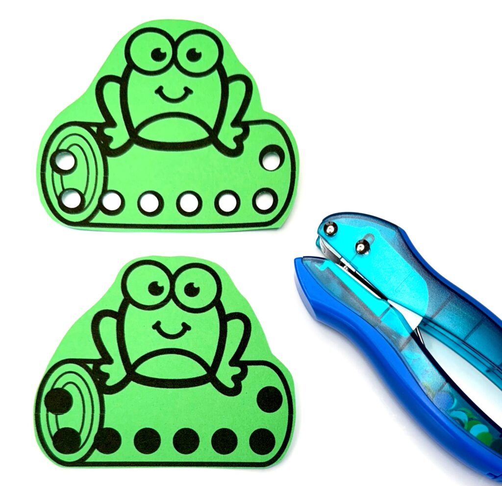 Frog Activities Hole Punch