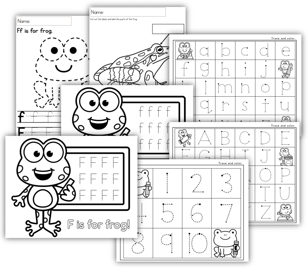Frog Activities Printables and Worksheets