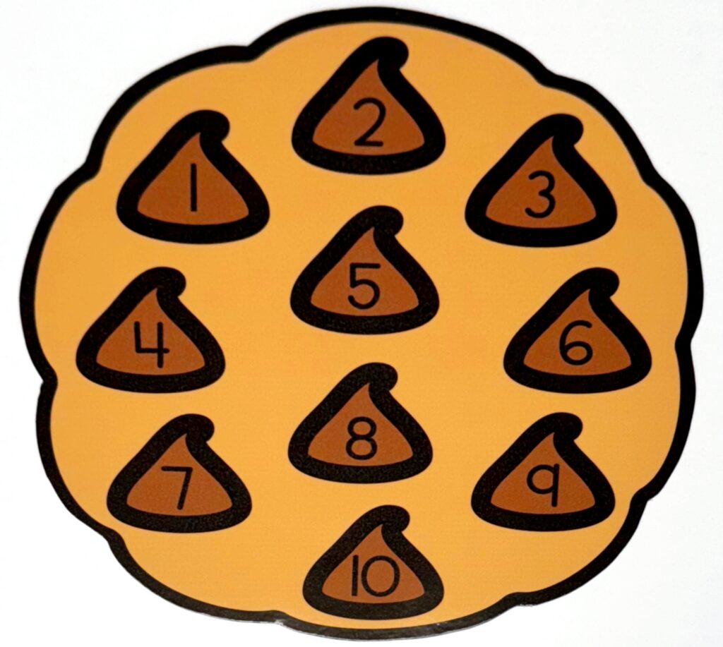 Cookie Number Counting Activity