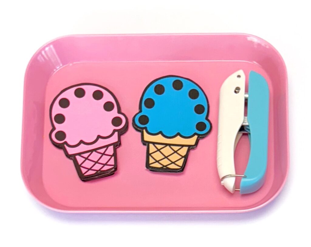 August Preschool Activities Hole Punch