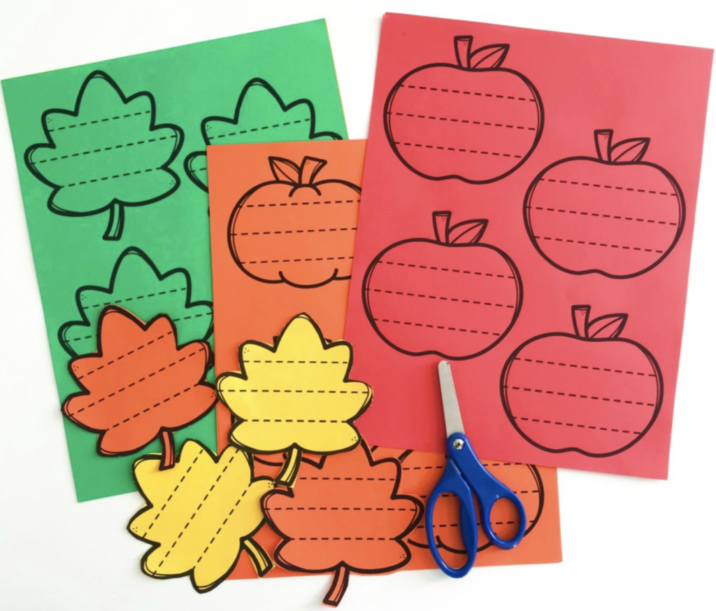 Fall Scissor Activities 