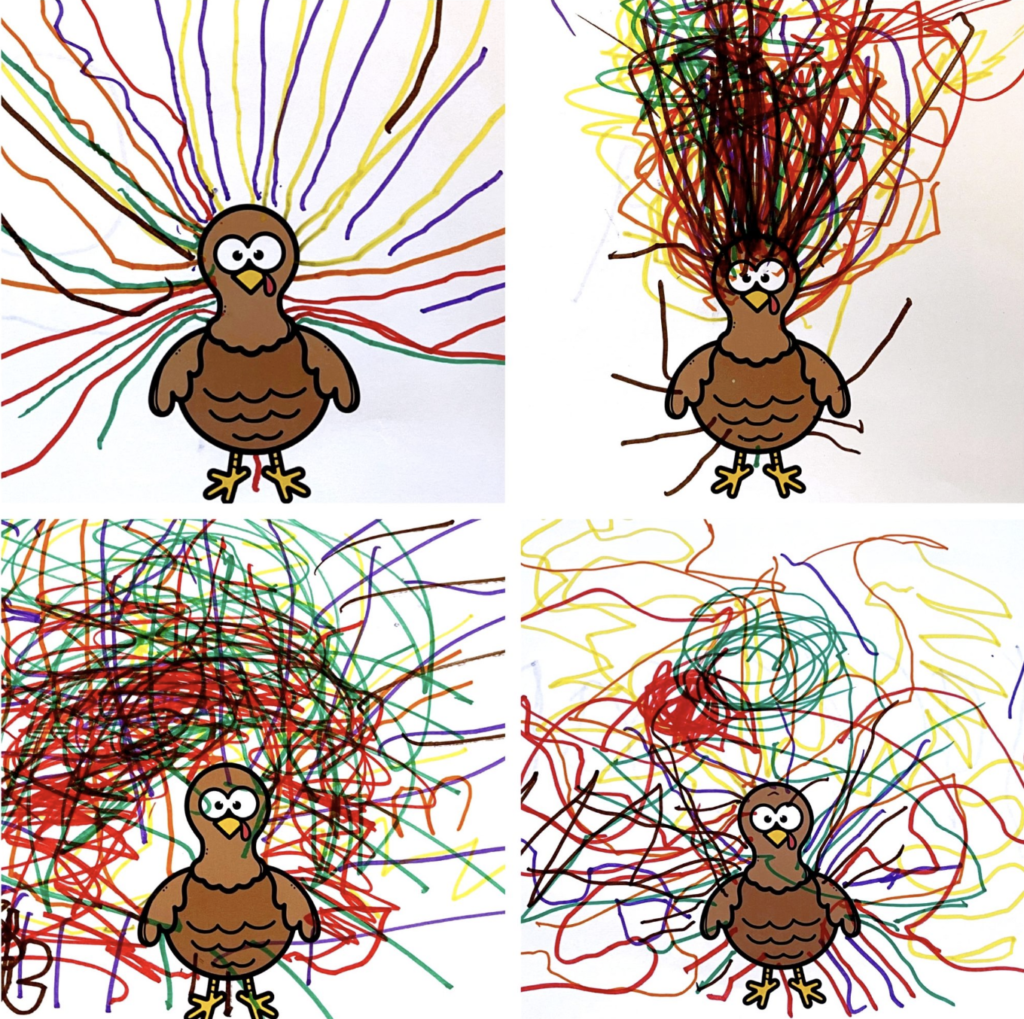 Thanksgiving Fine Motor Preschool Activity 