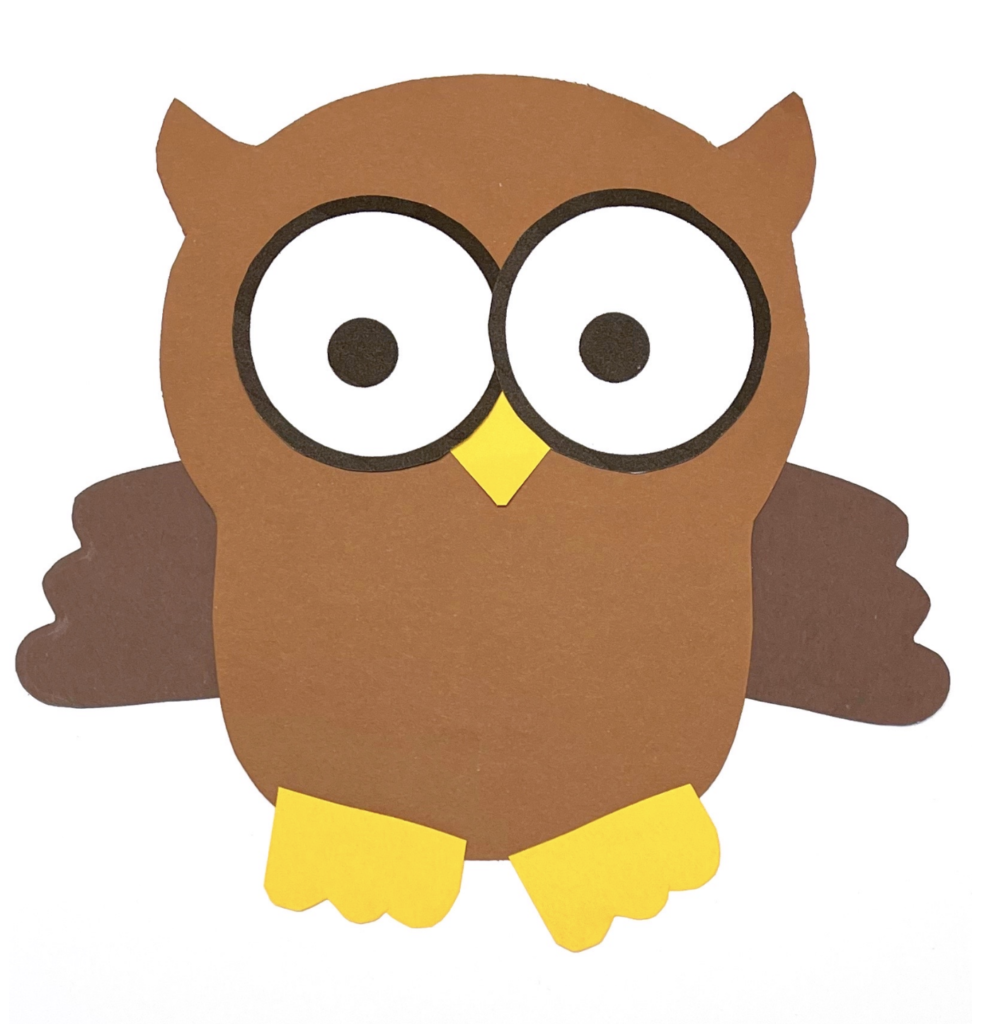 Preschool November Owl Craft