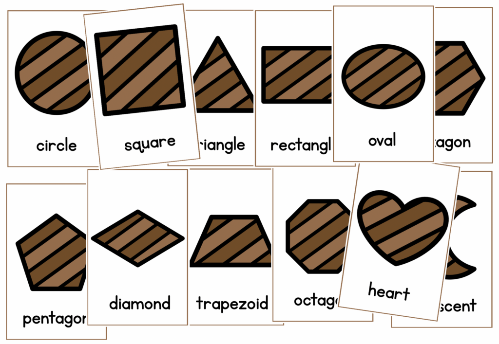 Chocolate Candy Shape Posters 