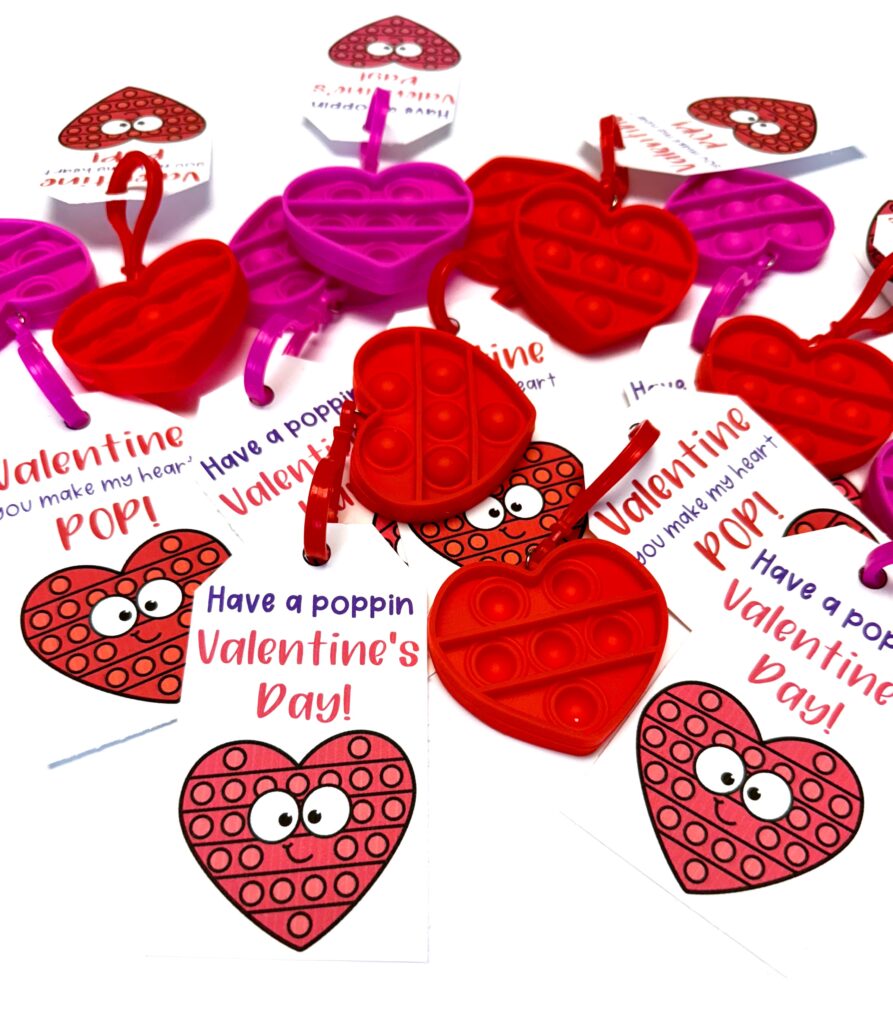 Valentines Day Printable Tags with Poppit