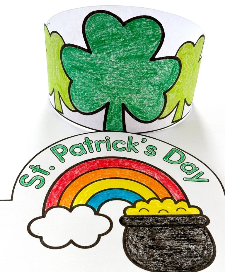 St. Patricks Day Preschool Crown