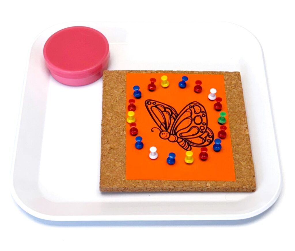 Butterfly Preschool Fine Motor Activity