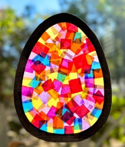 Easter Egg Suncatcher Craft