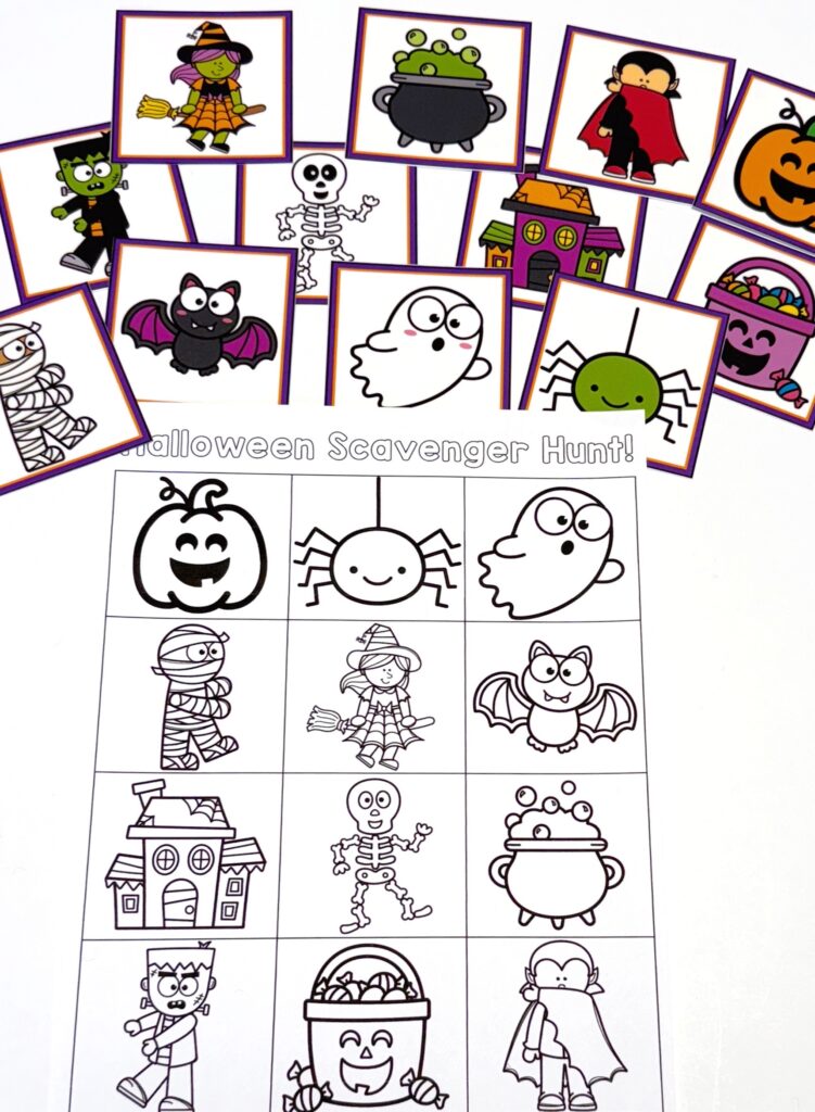 Halloween Scavenger Hunt