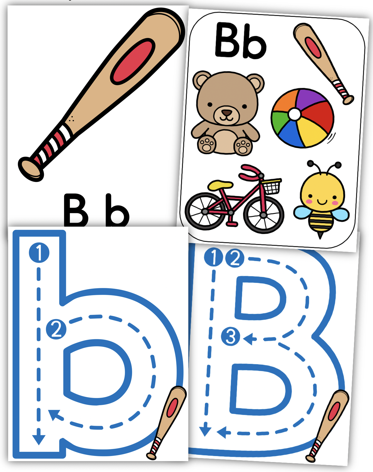 Letter B Decor Preschool