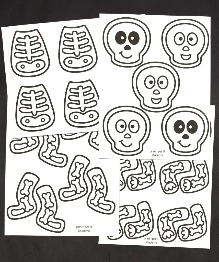 Skeleton Craft Activity