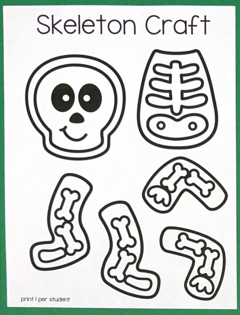 Halloween Preschool Craft