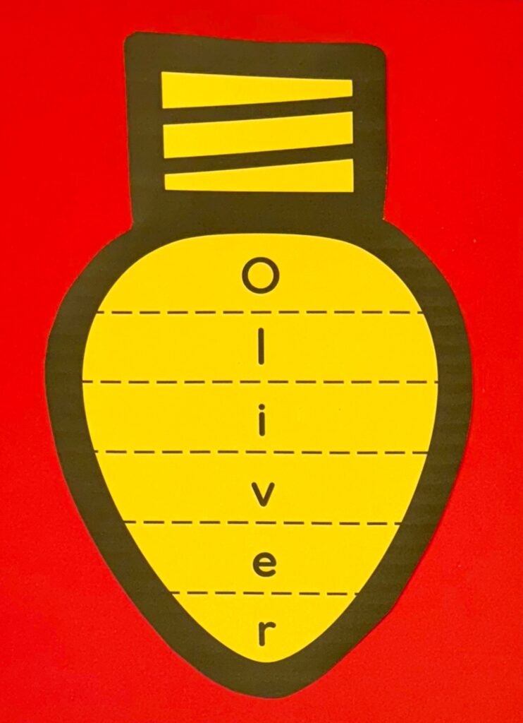 Christmas Name Activity