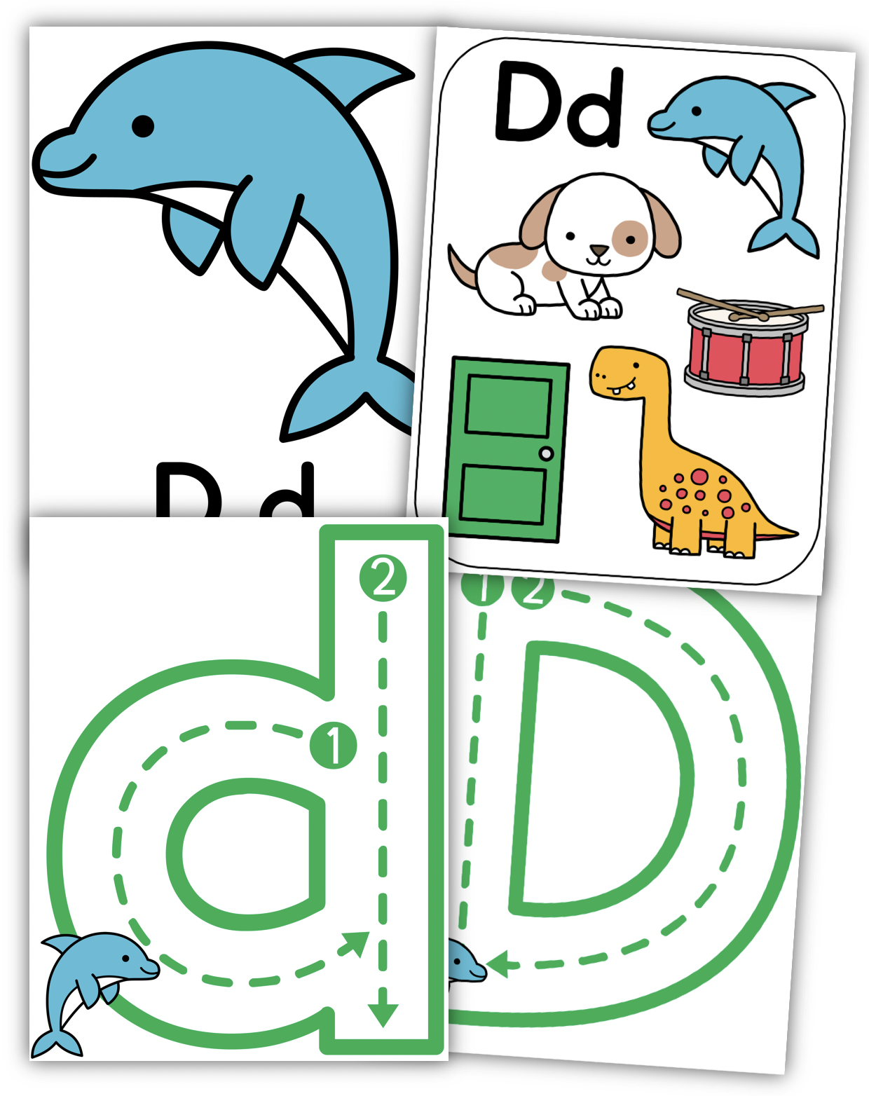 Letter D Classroom Decor