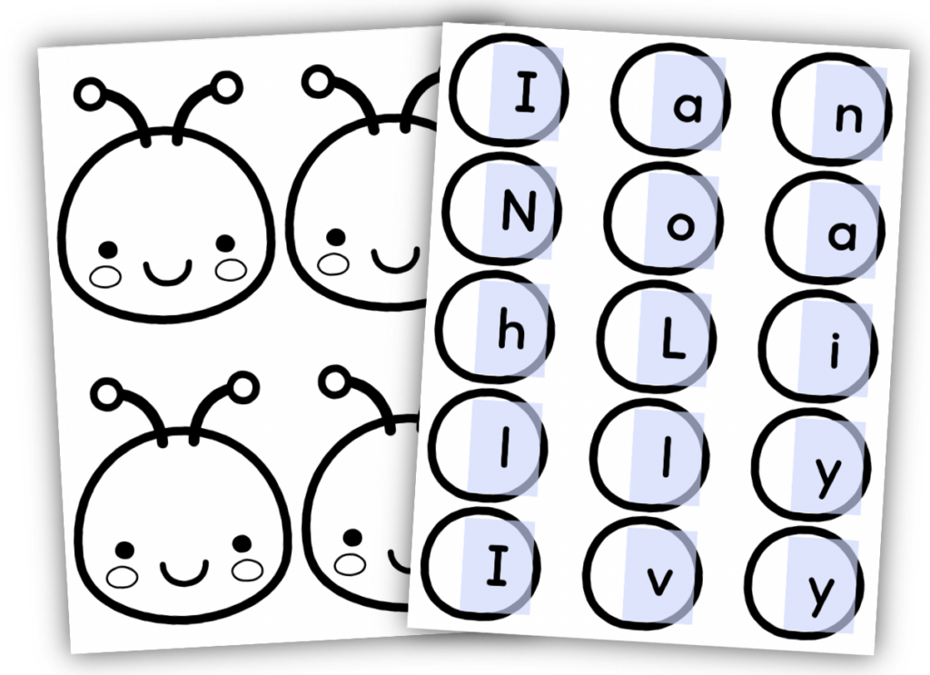 Caterpillar Editable Example