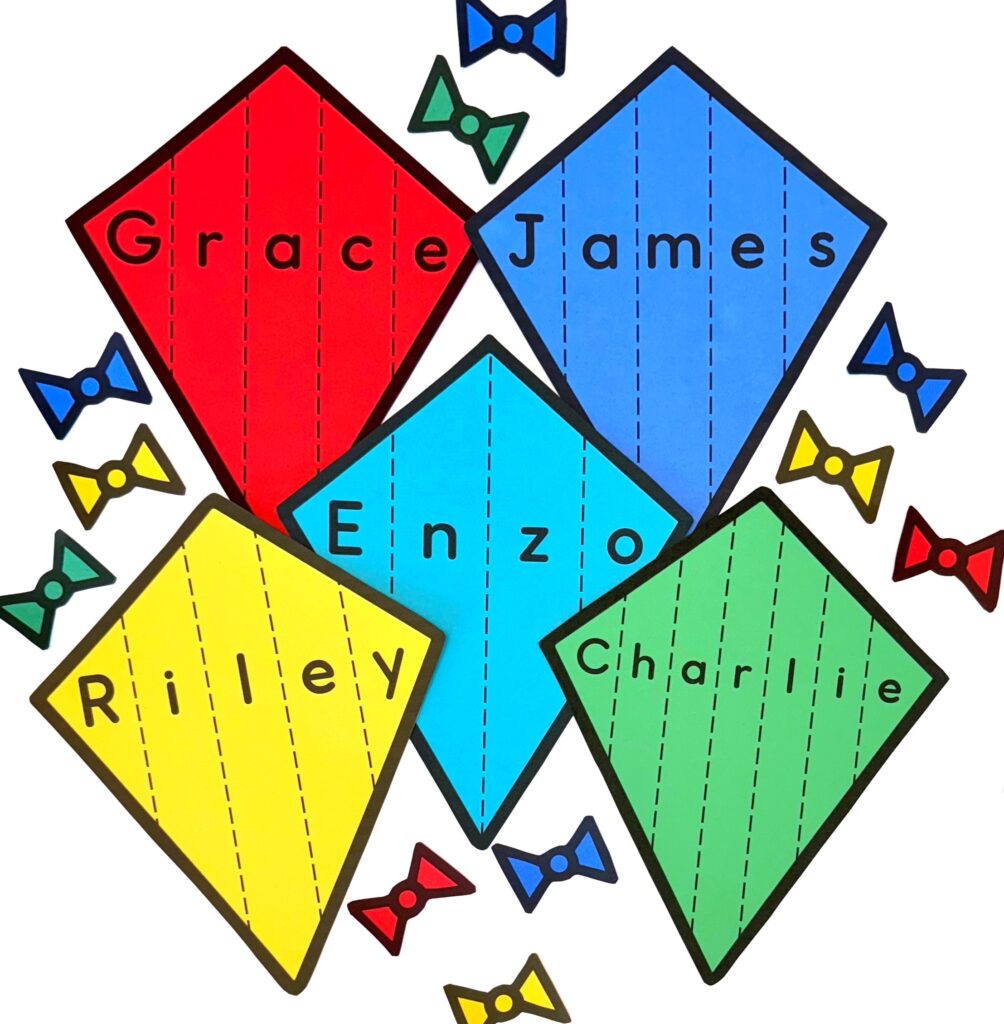 Kite Name and Scissor Craft