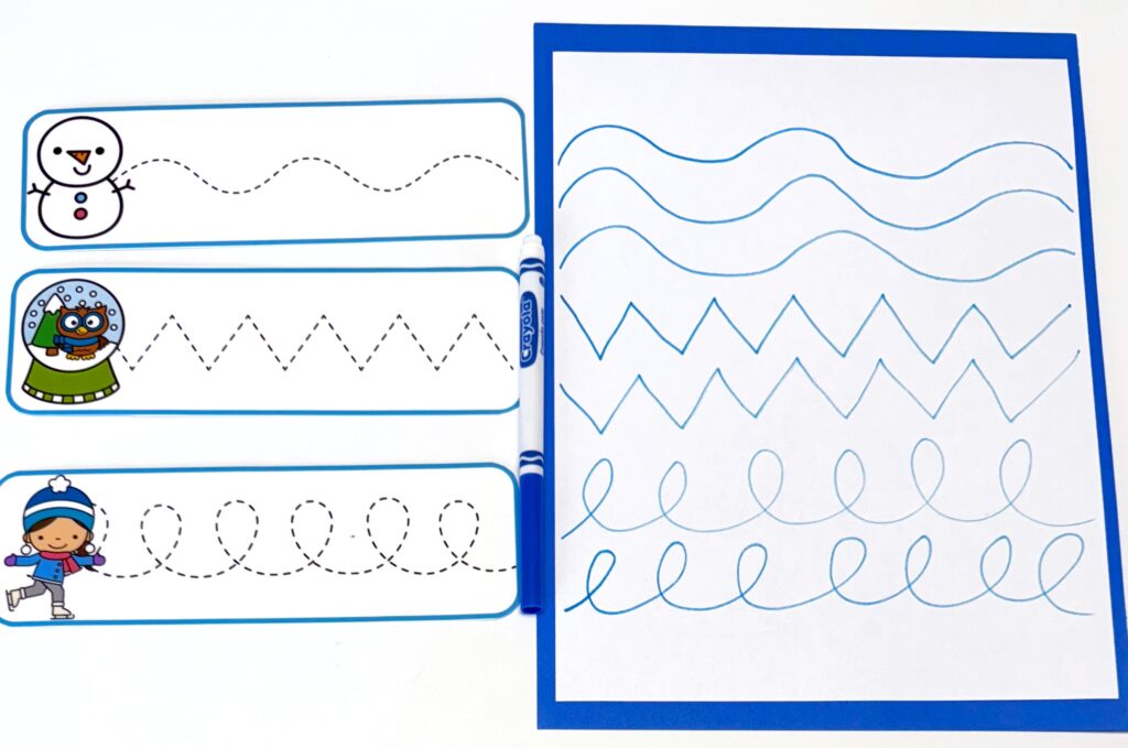 Prewriting Winter Activity