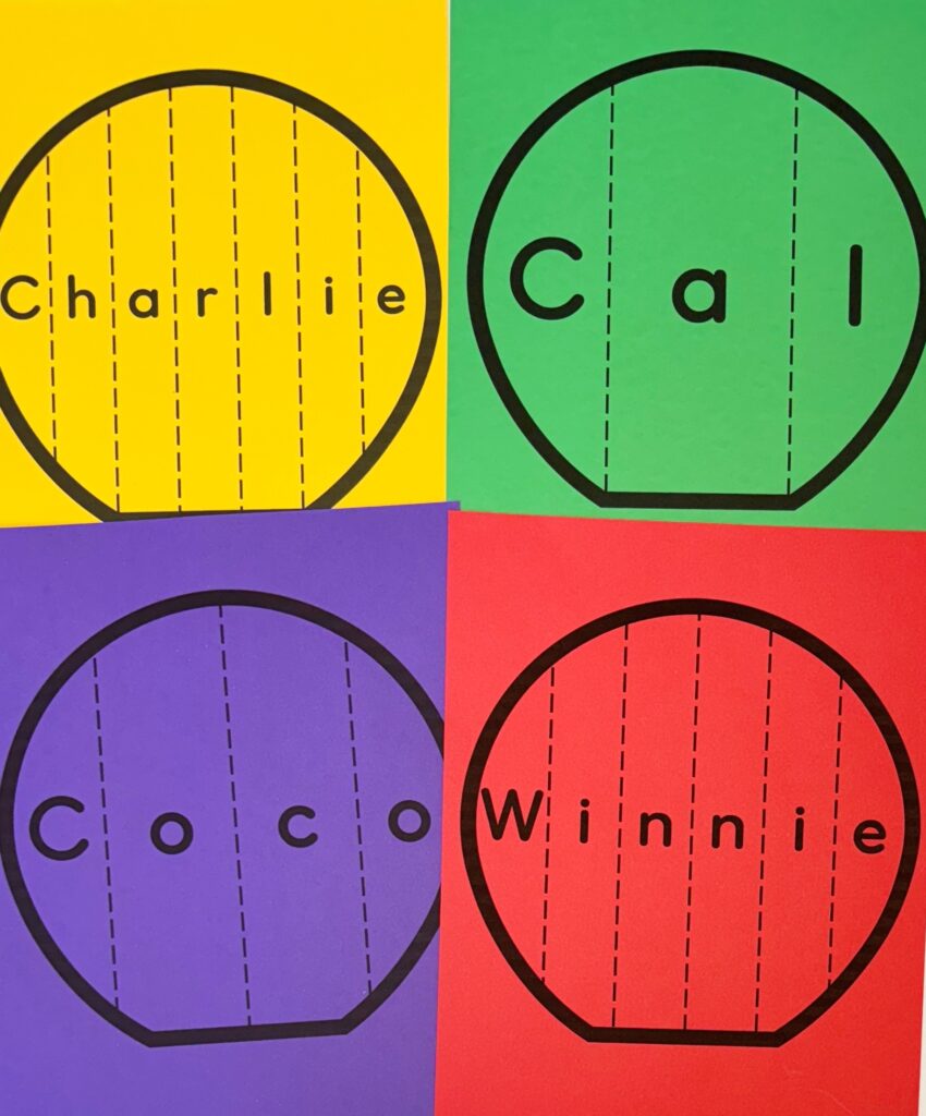 Hot Air Balloon Name Activity Preschool Classroom