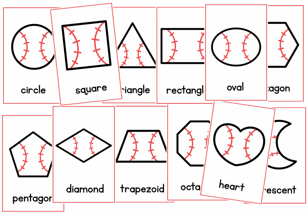 Baseball Shape Posters