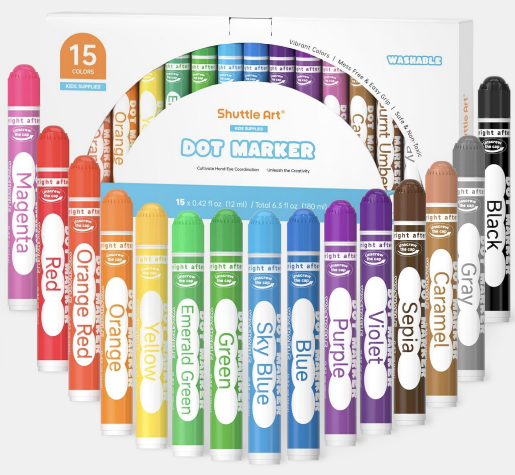 Dot Art Markers 