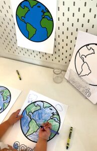 Earth Day Coloring