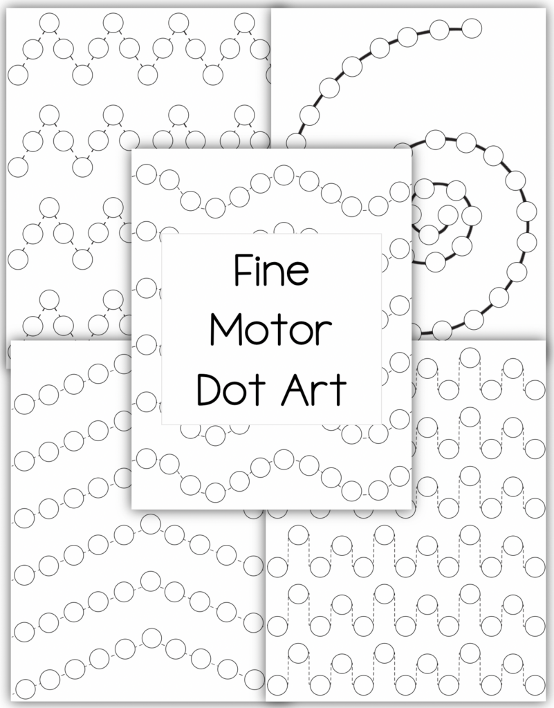 Fine Motor Dot Art