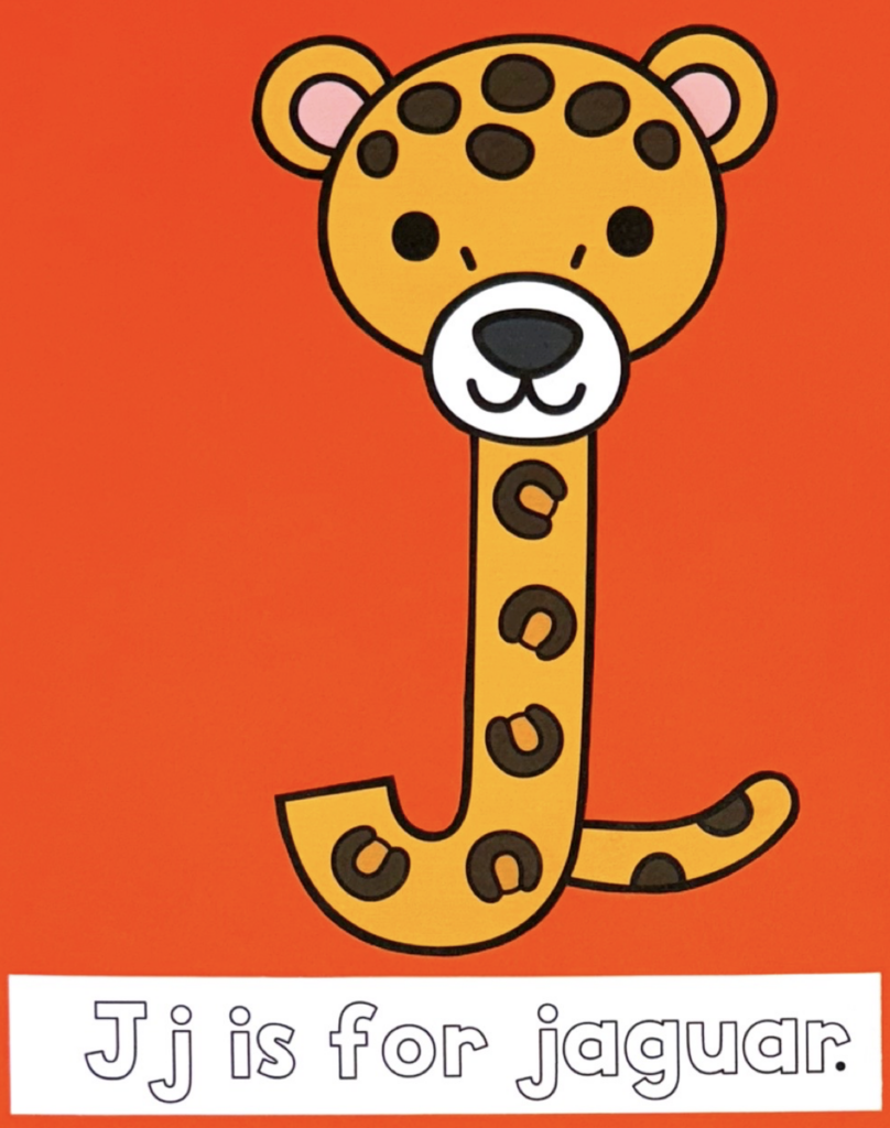 J is for Jaguar Craft J Preschool Activities
