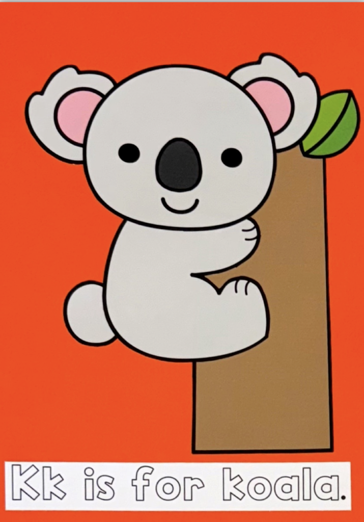 K is for koala craft