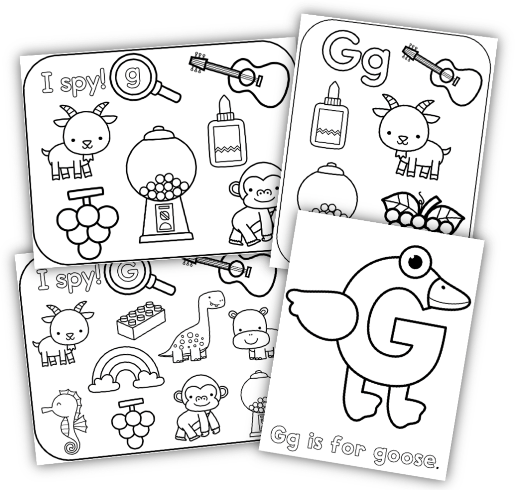 Letter G Alphabet Activities Worksheets