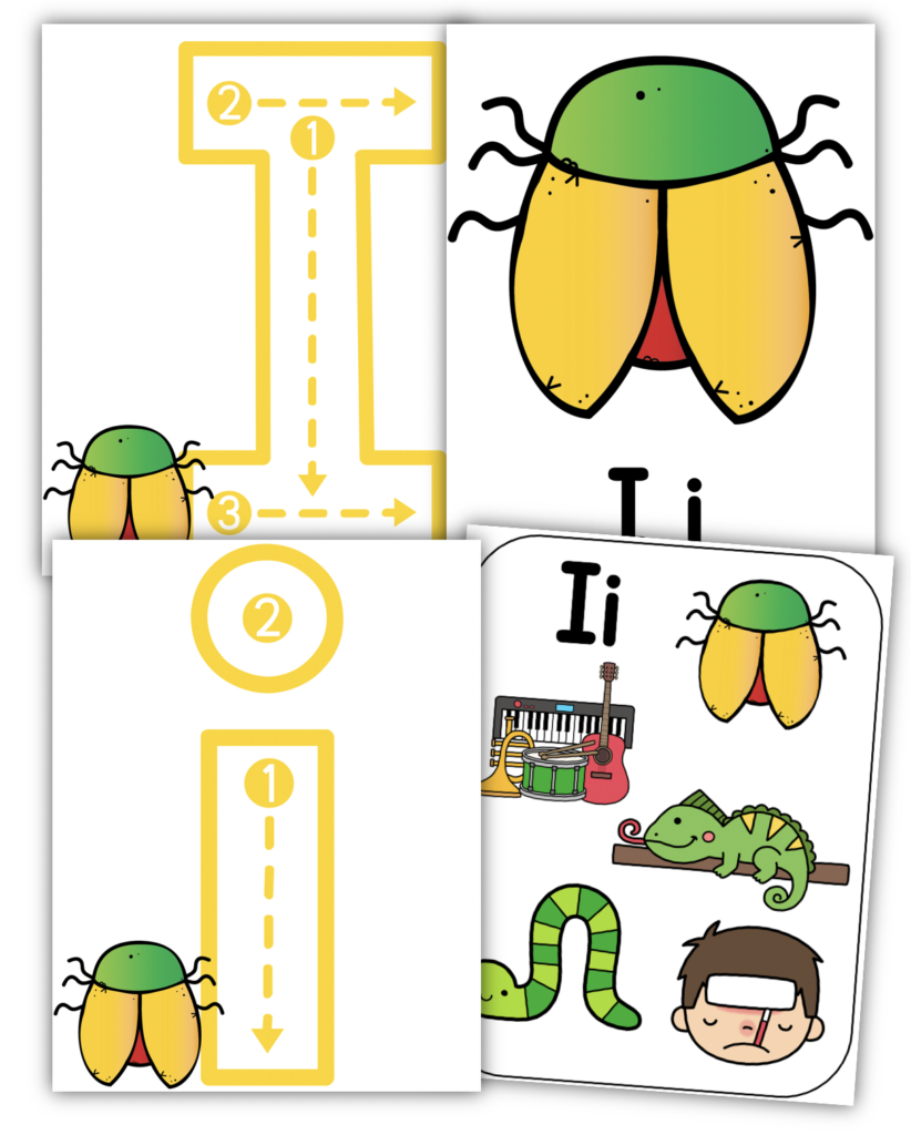 Letter I Classroom Decor