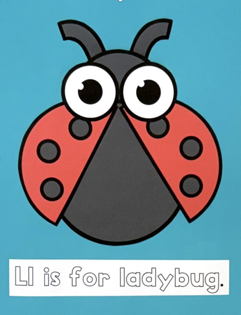 Letter L Craft Ladybug