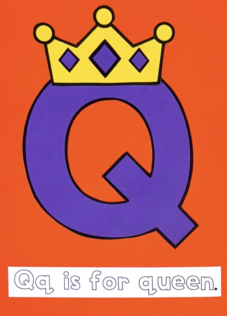 Letter Q is for Queen craft