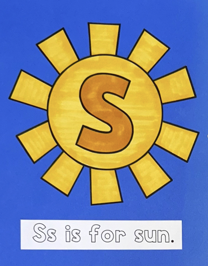 Letter S is for Sun Craft