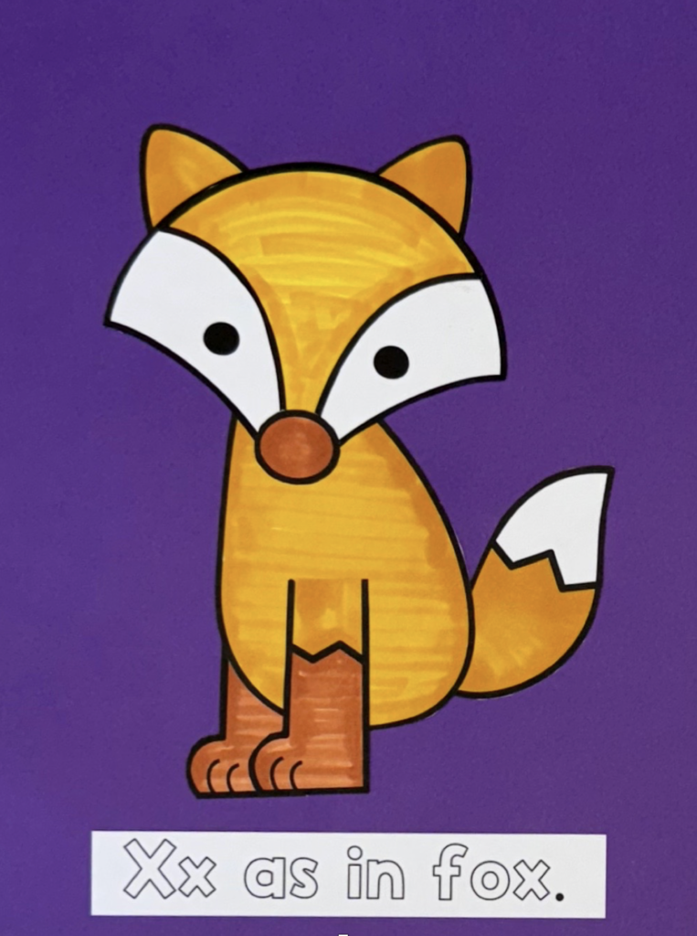 Letter X as in fox craft
