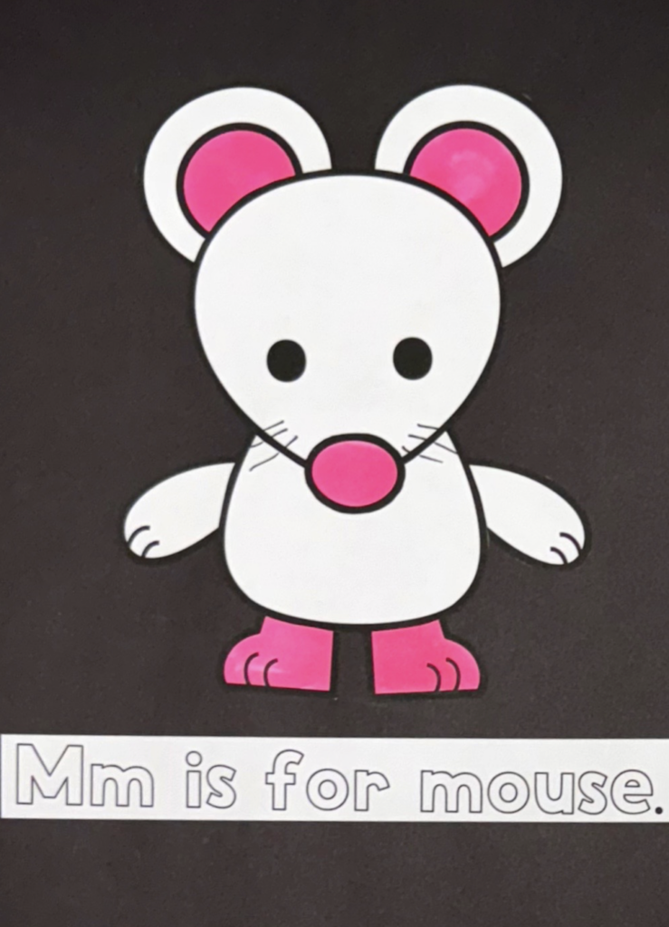 M is for mouse craft