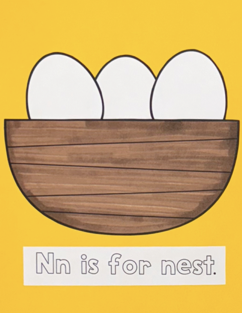 N is for nest craft