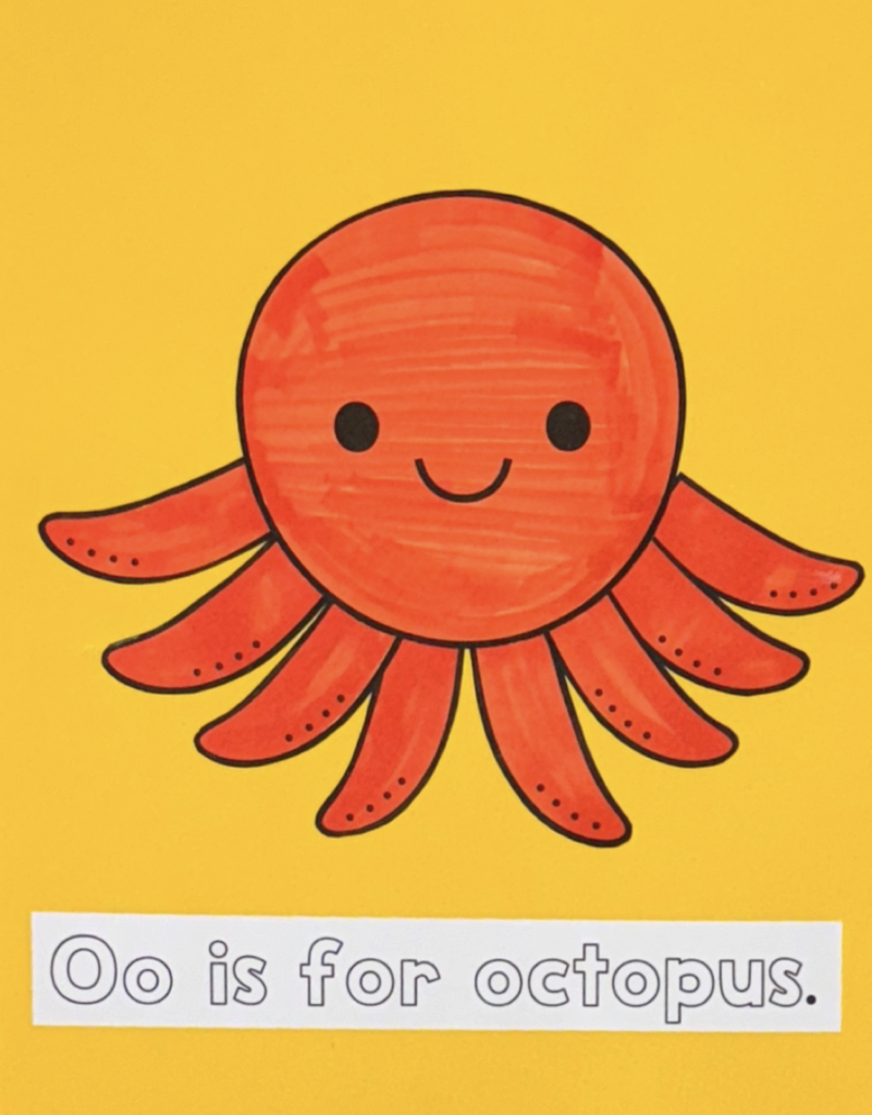 O is for octopus
