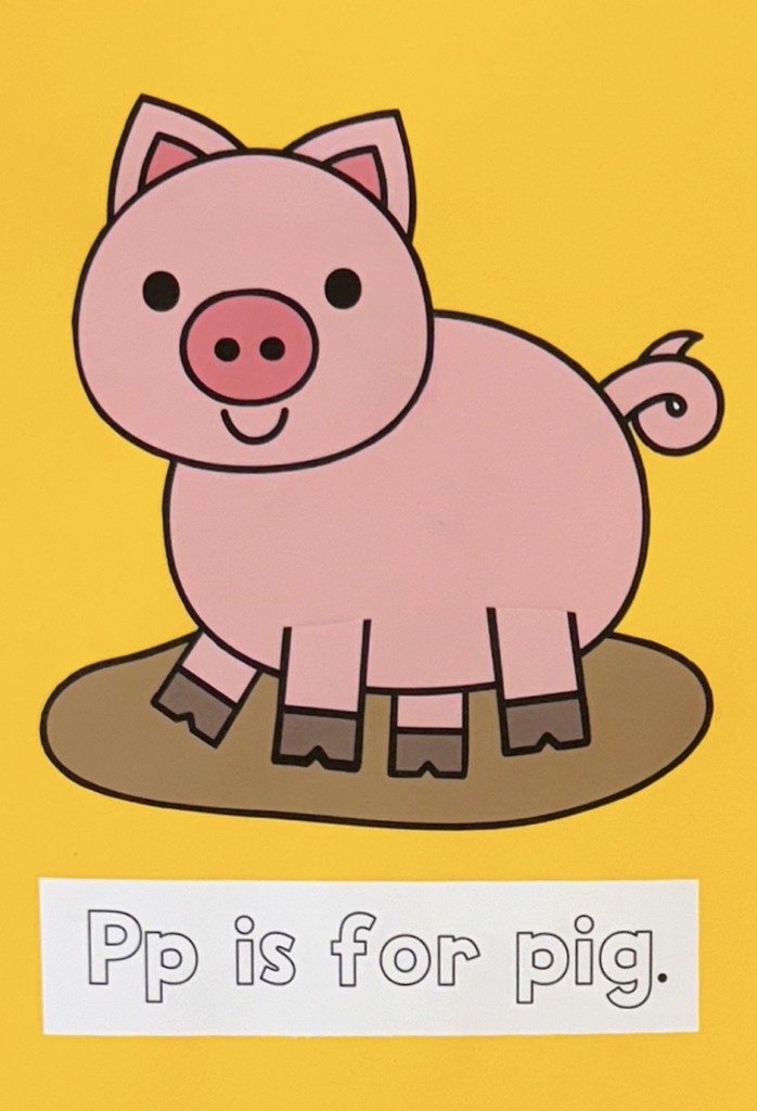 P is for pig craft