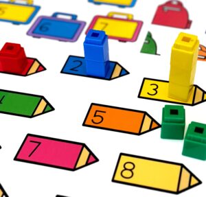 Back To School Number Towers