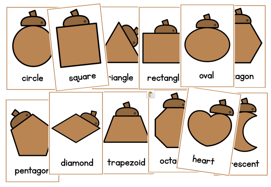 Acorn Shape Posters